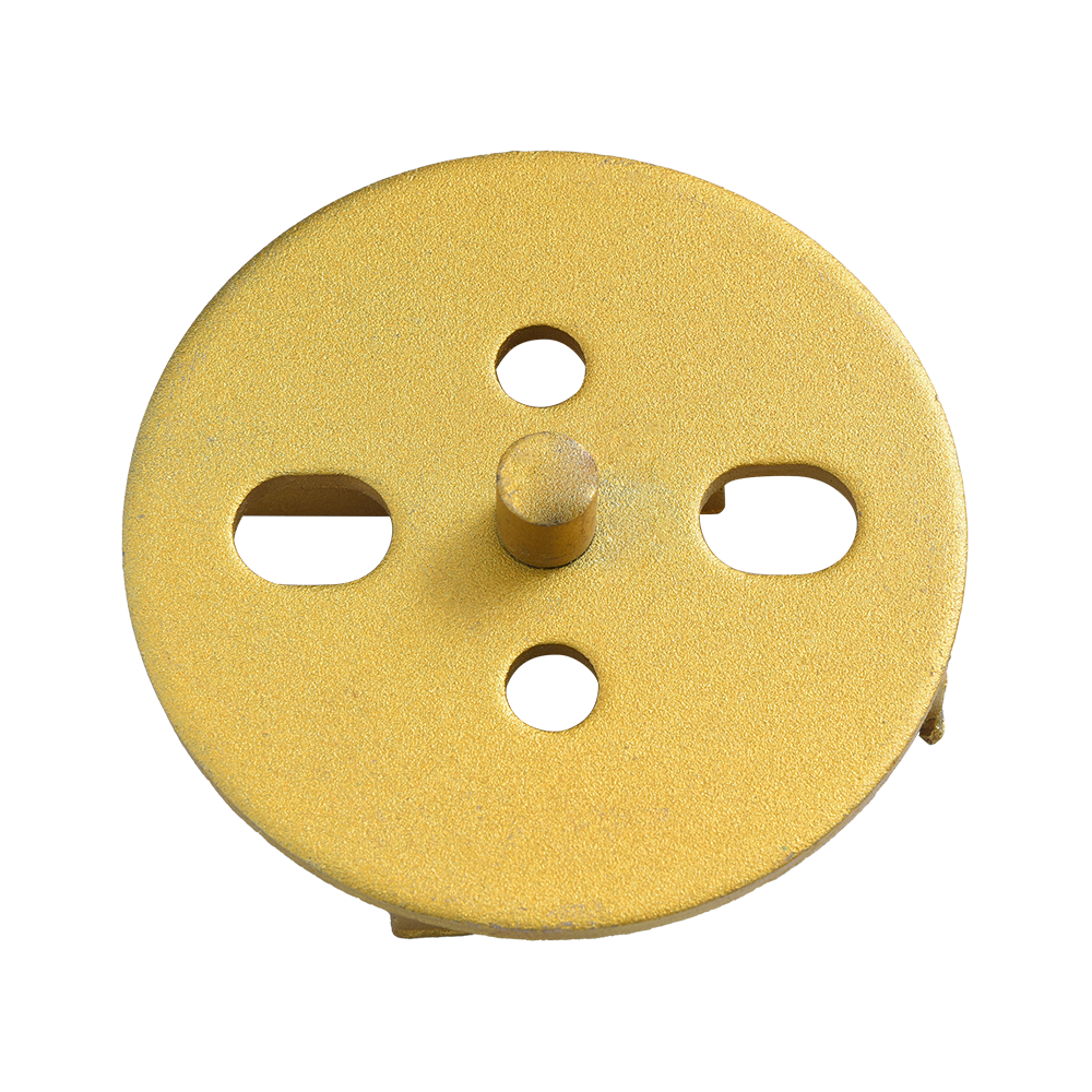 #120 almindelige fem huller og fire tænder (med søjle) gulvdiamantskærerhoved