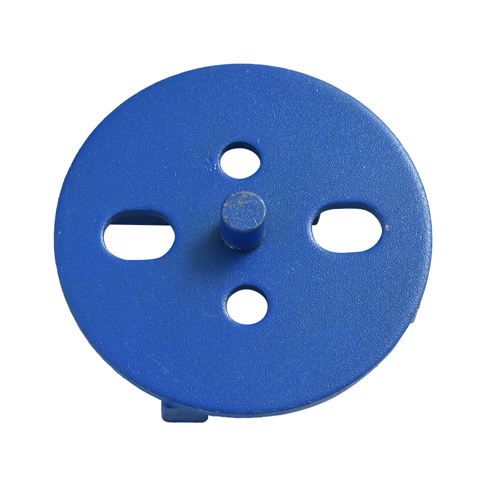 #50 almindelige fem huller og fire tænder (med søjle) gulv diamantskærer hoved